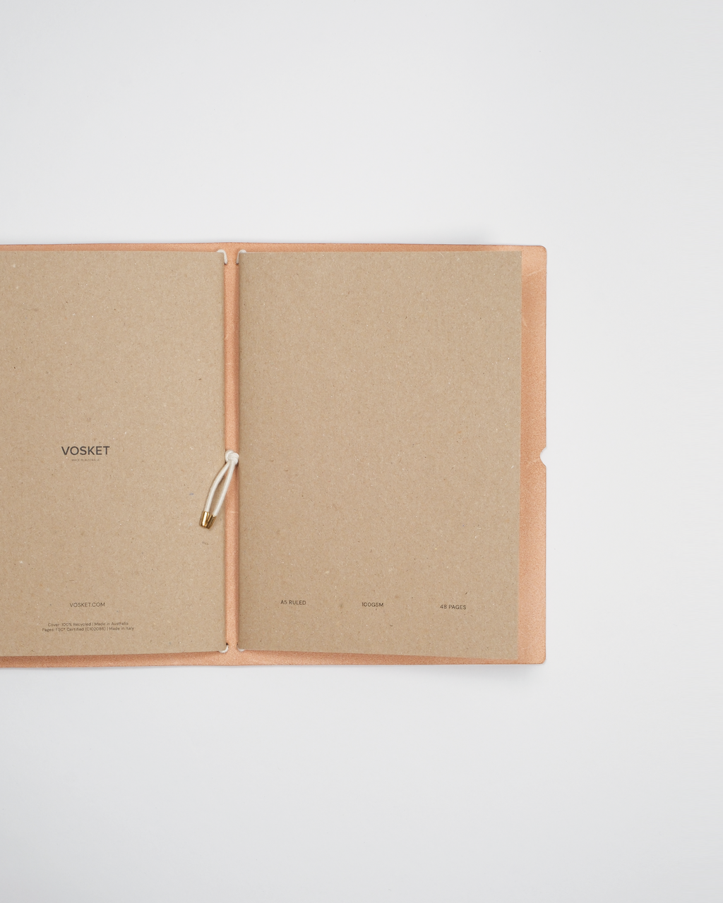 Refillable Leather Journal