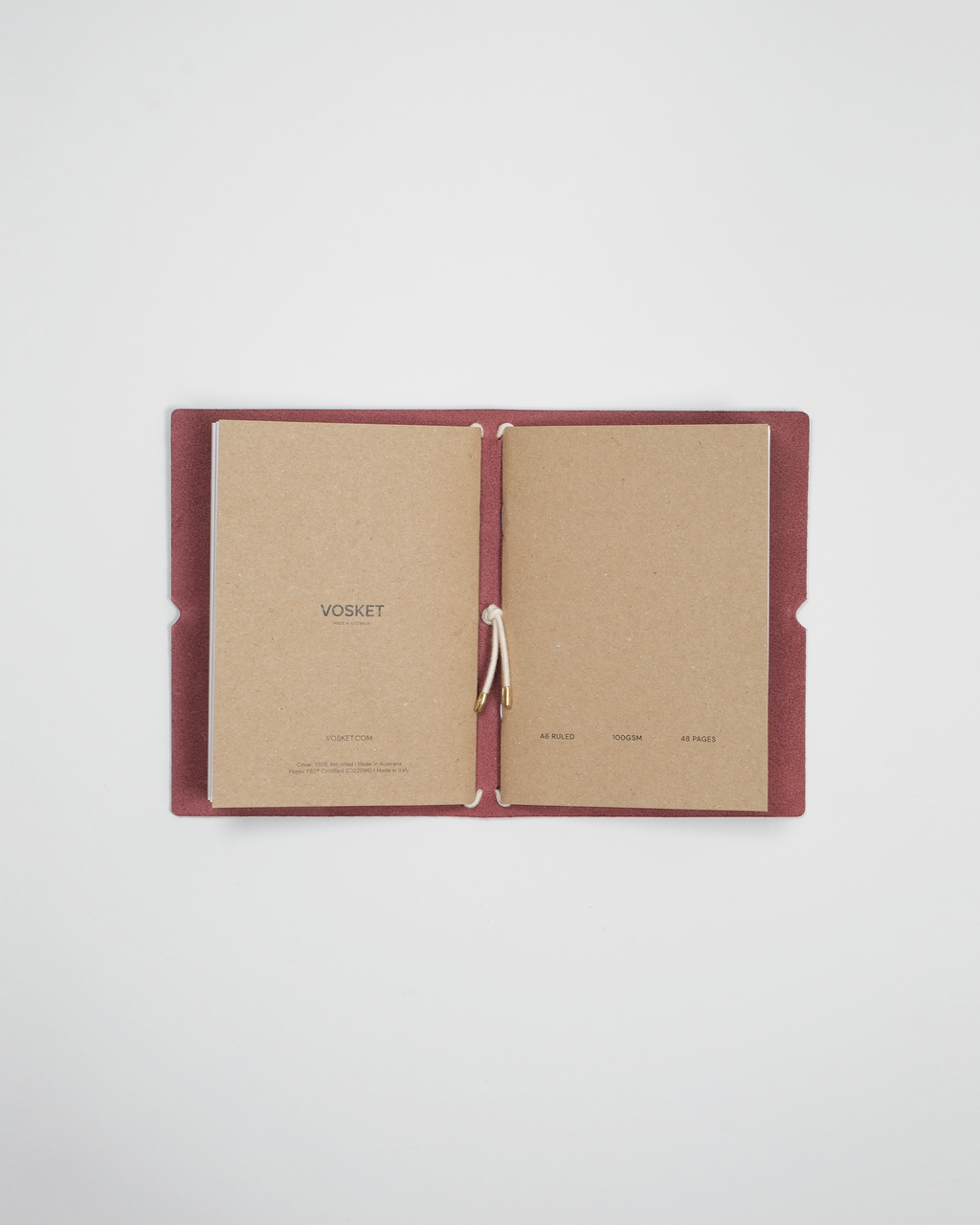 Refillable Leather Journal