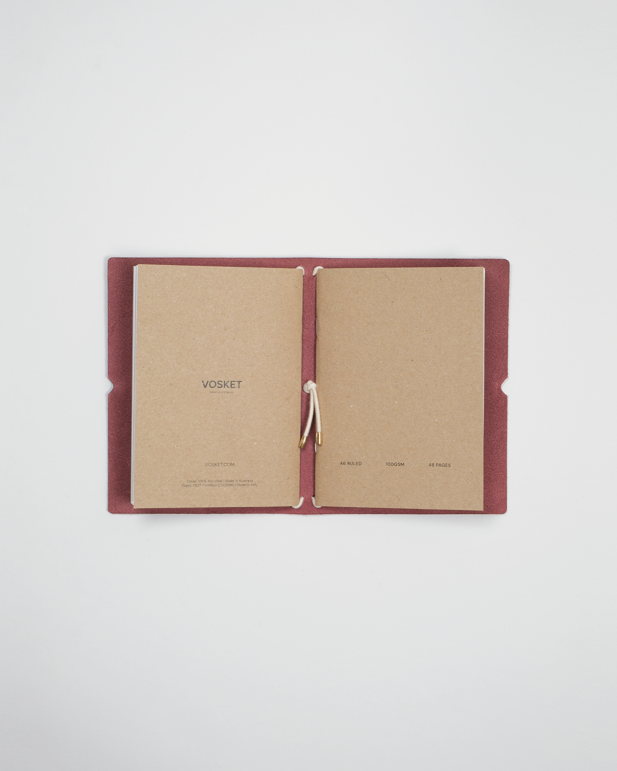 Refillable Leather Journal