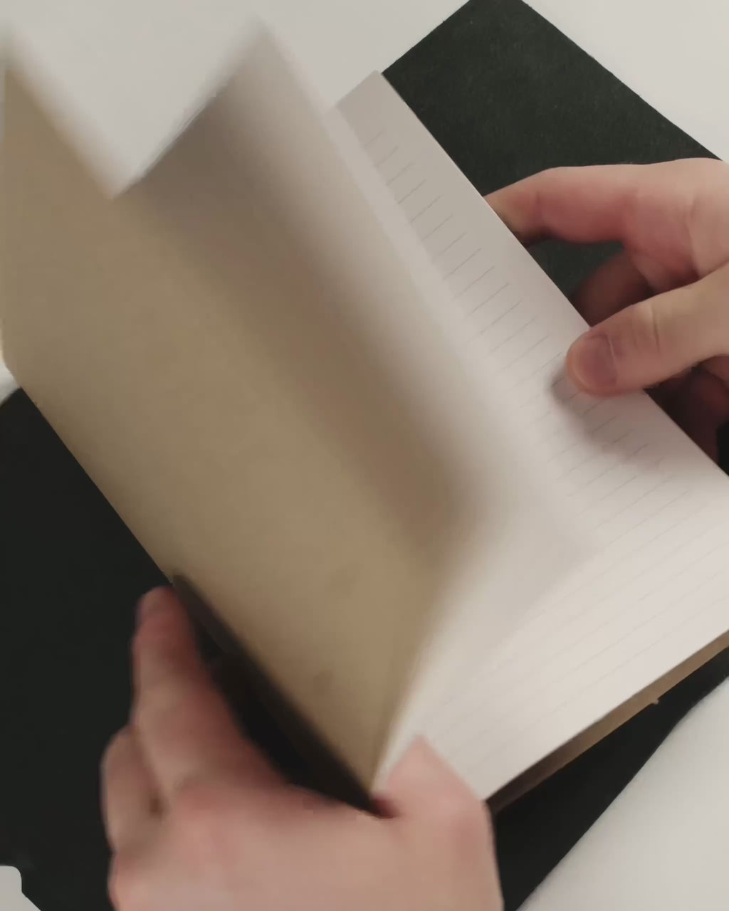 Refillable Leather Journal